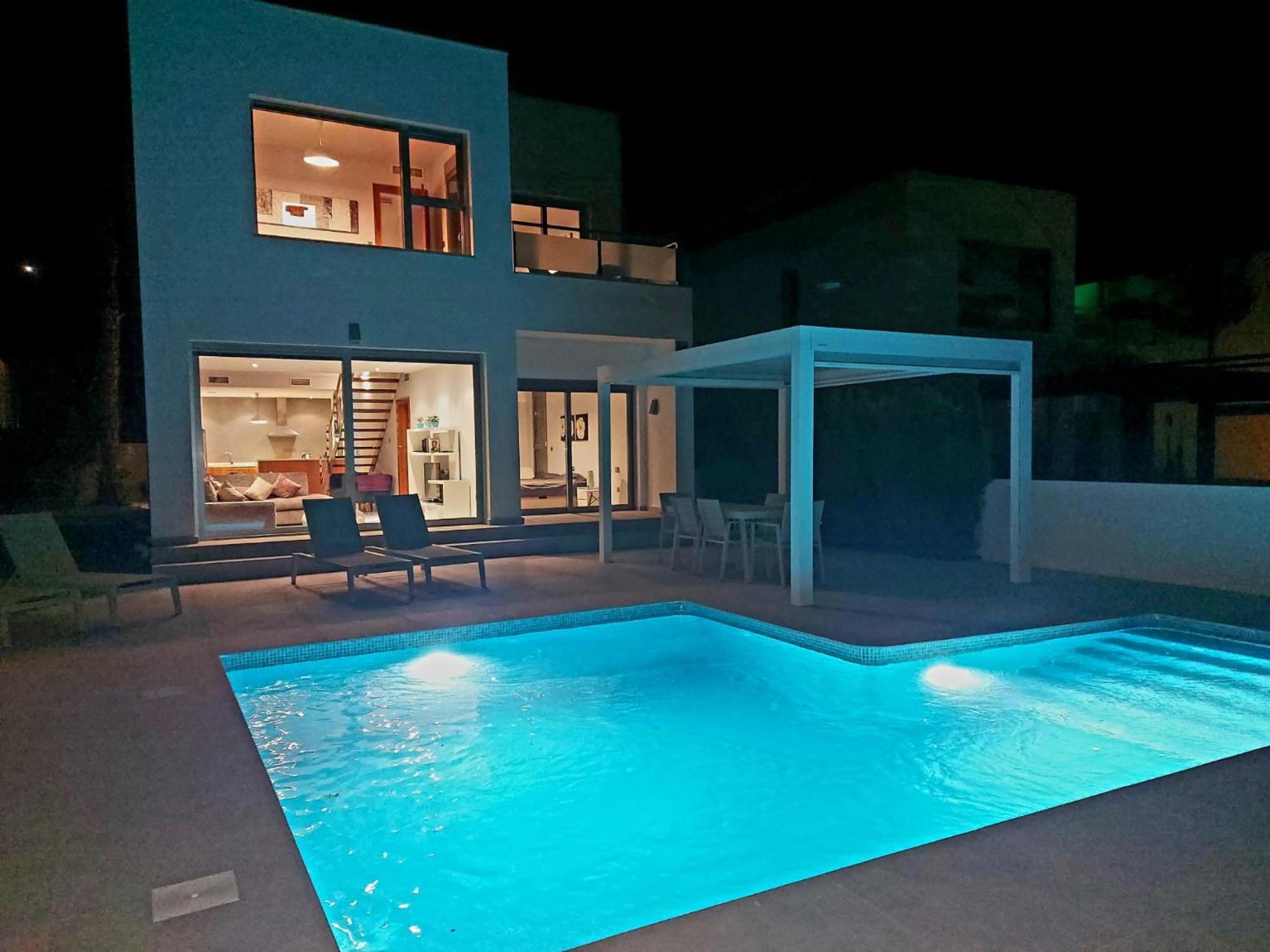 Modern Villa Frontline Golf Algorfa Εξωτερικό φωτογραφία